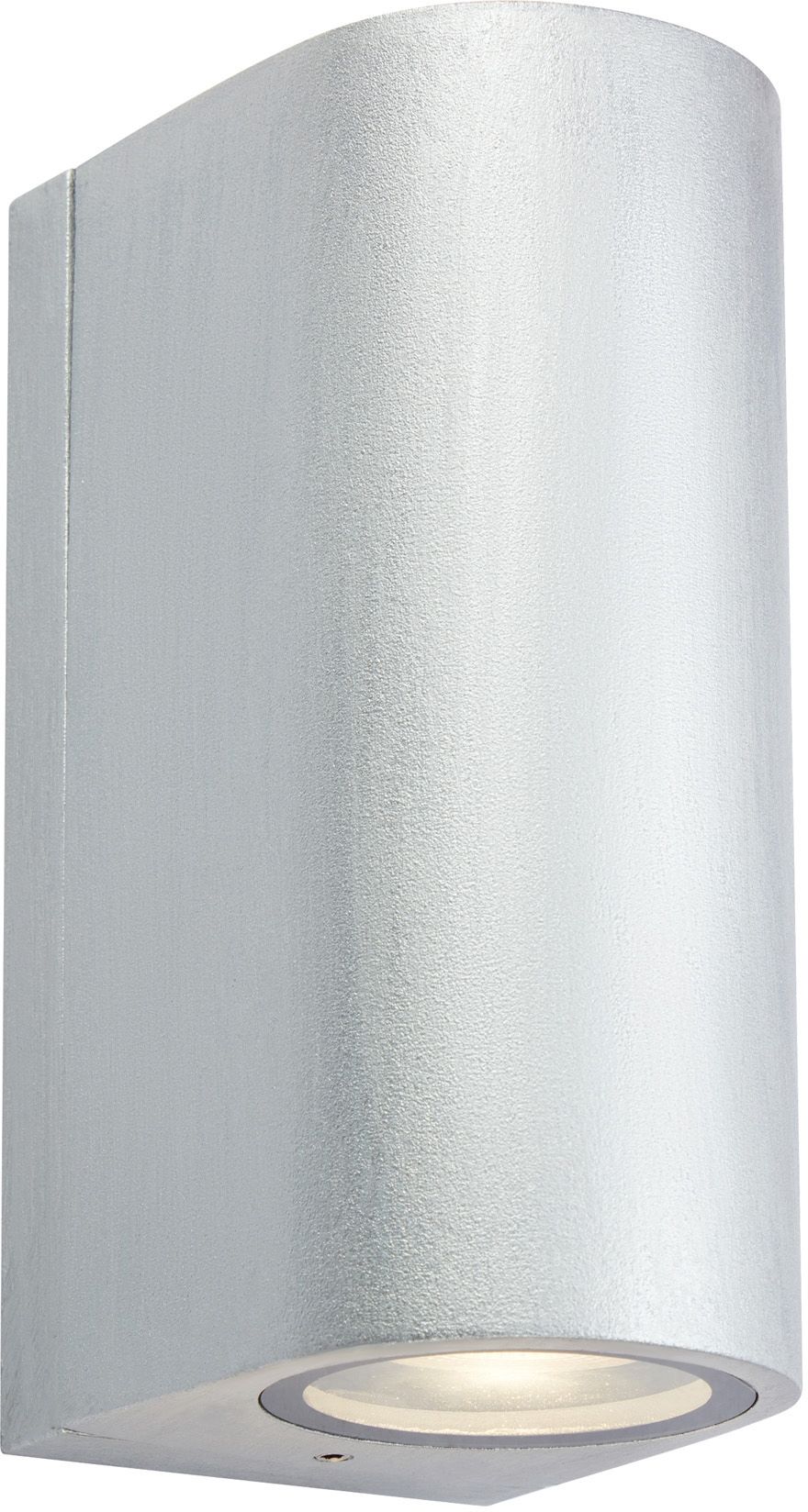 Markslöjd Alor applique murale extérieure 2x4.9 W argenté 109112