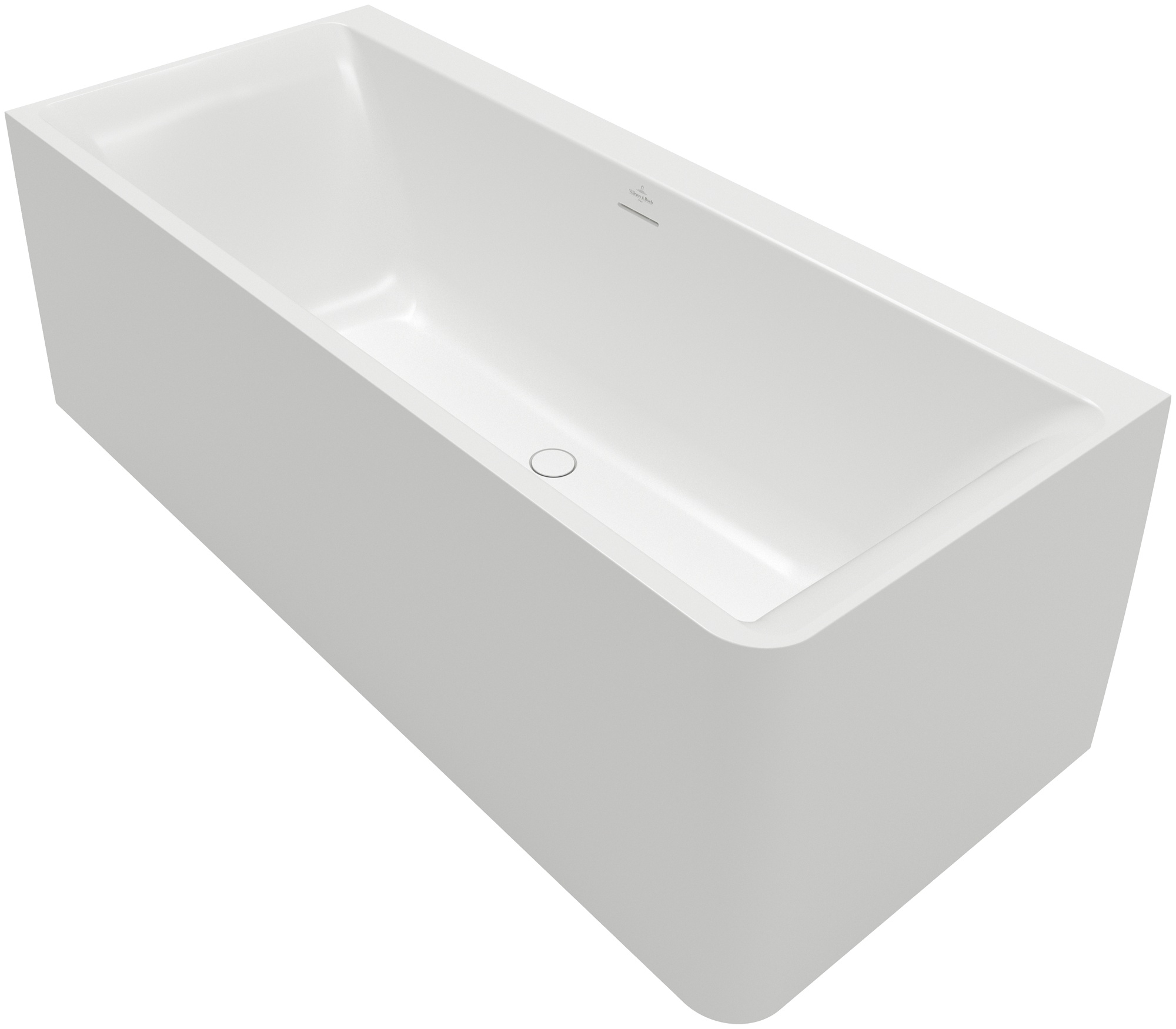 Villeroy & Boch Subway 3.0 baignoire murale 180x80 cm rectangulaire blanc UBQ180SBW9CL00V-RW