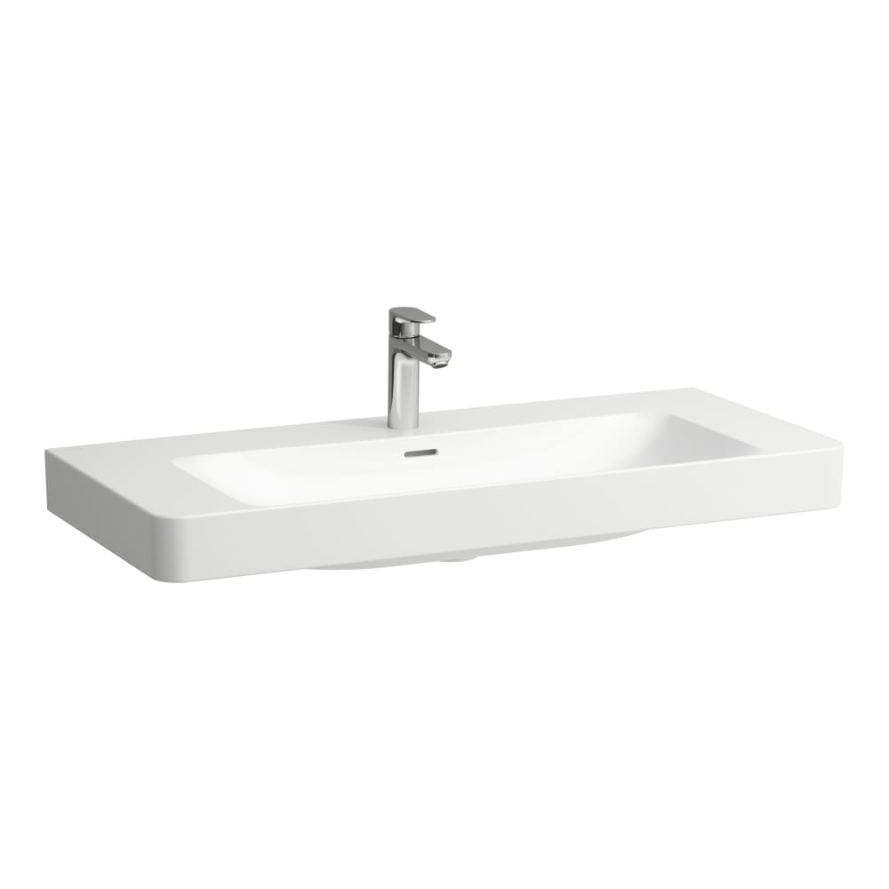 Laufen Pro X lavabo 105x46.5 cm rectangulaire classique-de meuble blanc brillant H8108690001091