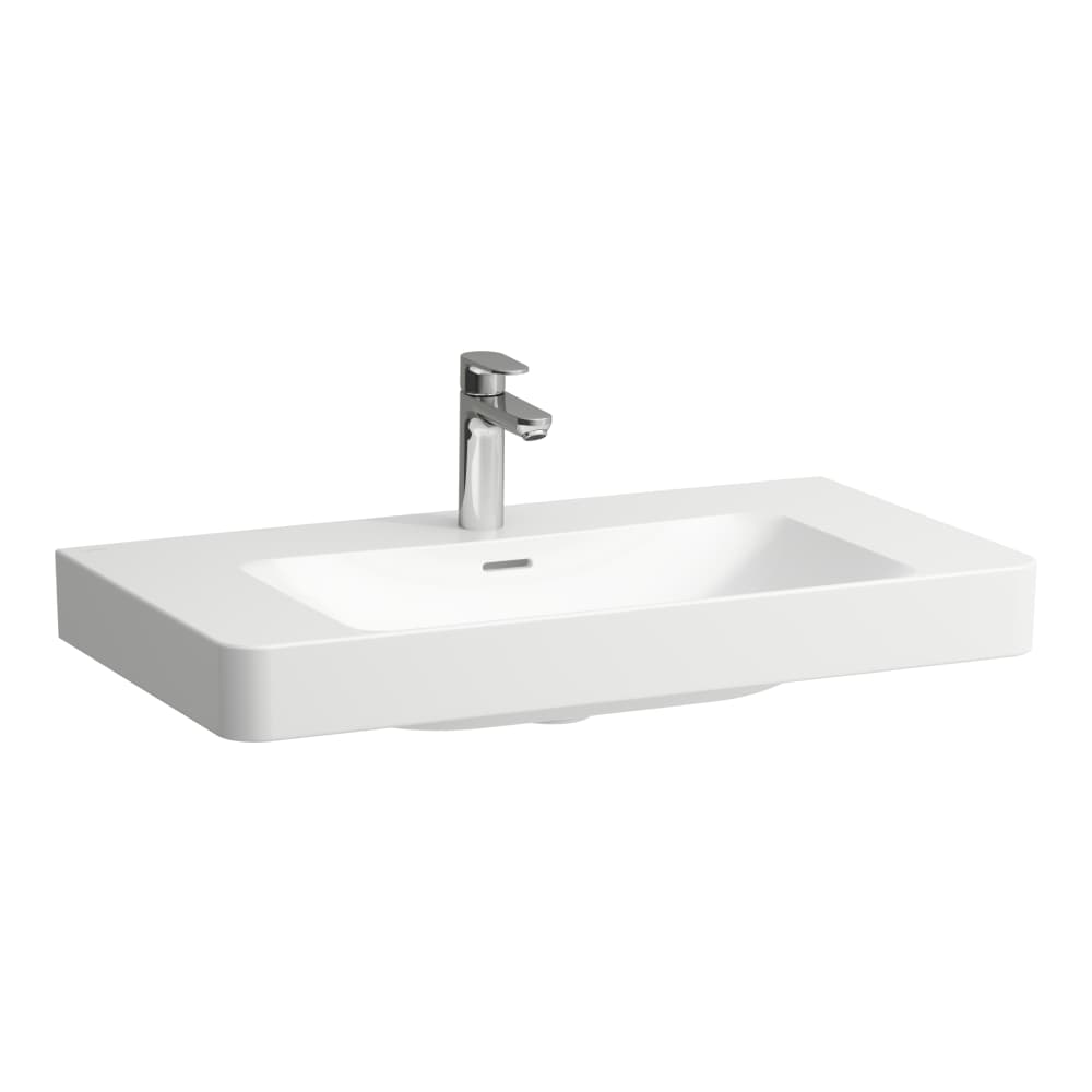 Laufen Pro X lavabo 85x46.5 cm rectangulaire classique-de meuble blanc brillant H816867A001041