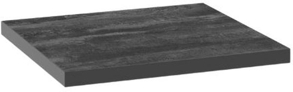 Defra Uni plan de travail suspendu 50x46 cm noir 125-F-05003