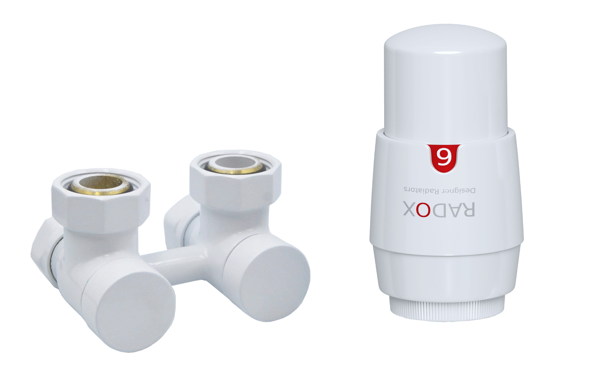 Radox RX0 vanne thermostatique blanc VT-RX-0.001.K LUX