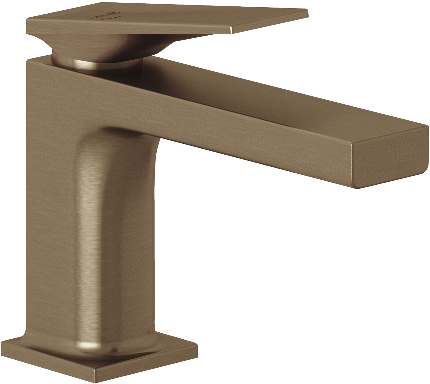 Kludi Decus mitigeur de lavabo sur pied laiton/brun antique 54267N175