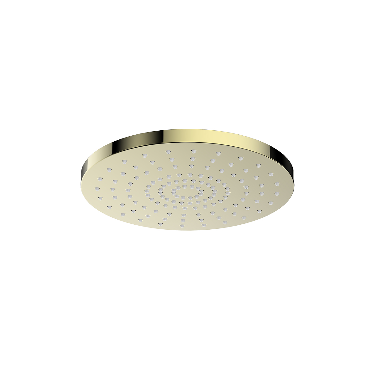 Oltens Pluva douche à effet de pluie 25x25 cm ronde brillant doré 37010800