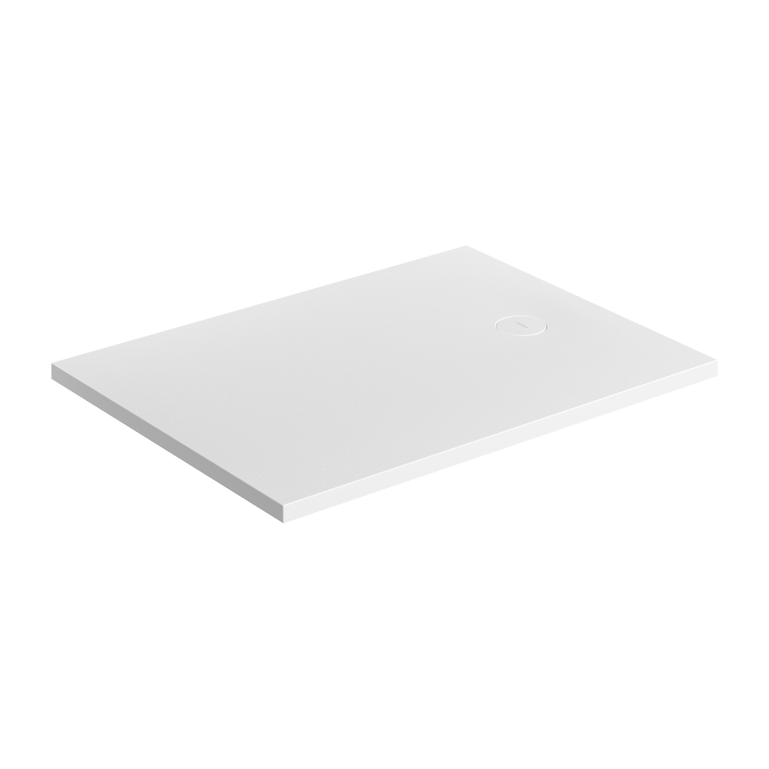Omnires Aquarock receveur de douche rectangulaire + cache 100x80 cm blanc AQUAROCK80-100BM