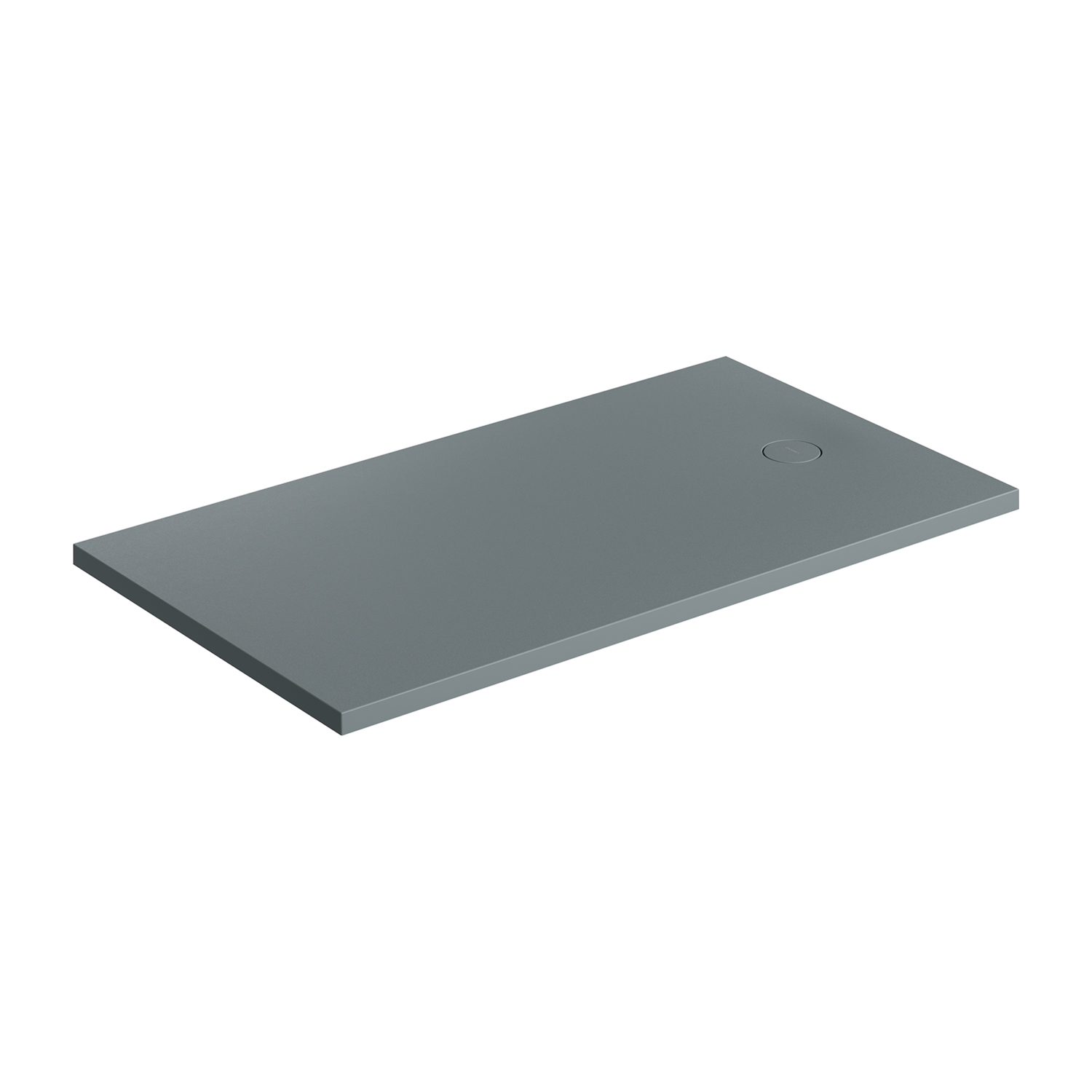 Omnires Aquarock receveur de douche rectangulaire + cache 160x90 cm gris AQUAROCK90-160AG
