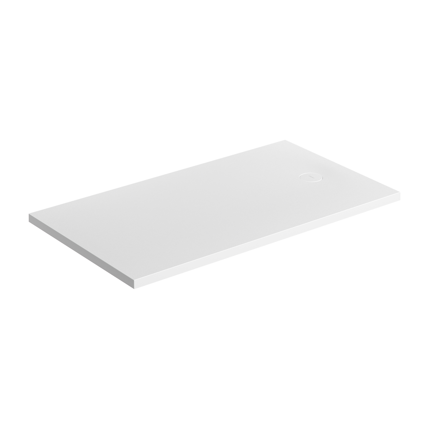 Omnires Aquarock receveur de douche rectangulaire + cache 160x90 cm blanc AQUAROCK90-160BM