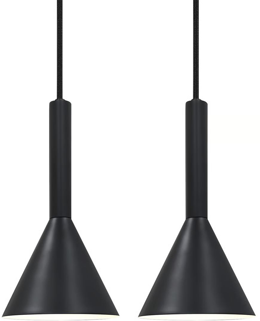 Nordlux Kelvis lampe suspendue 2x12 W noir 2612723003