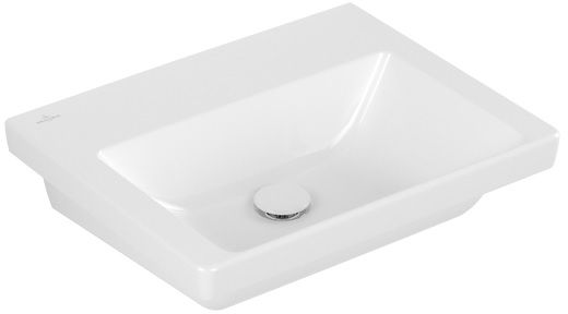 Villeroy & Boch Subway 3.0 lavabo 55x44 cm rectangulaire classique blanc 4A70F601