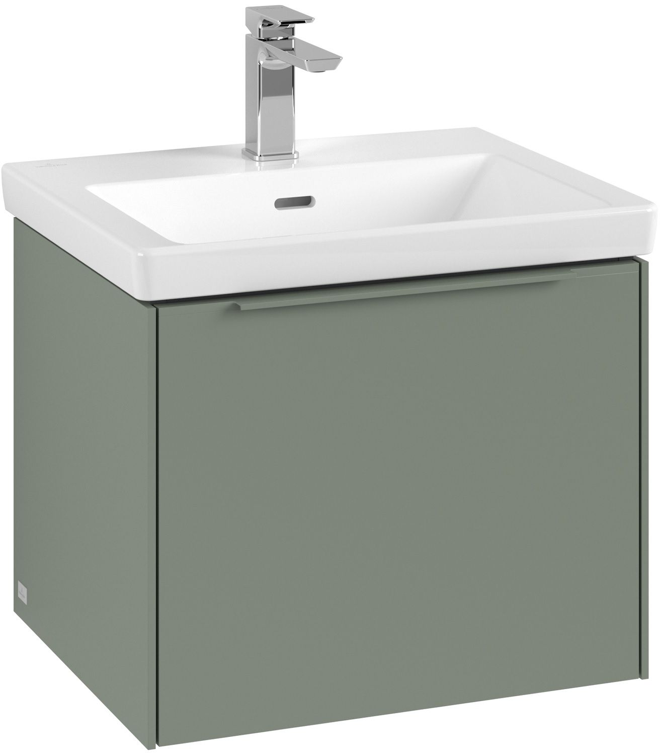 Villeroy & Boch Subway 3.0 armoire 52.3x44.8x42.9 cm sous-lavabo suspendu vert C579L2AF