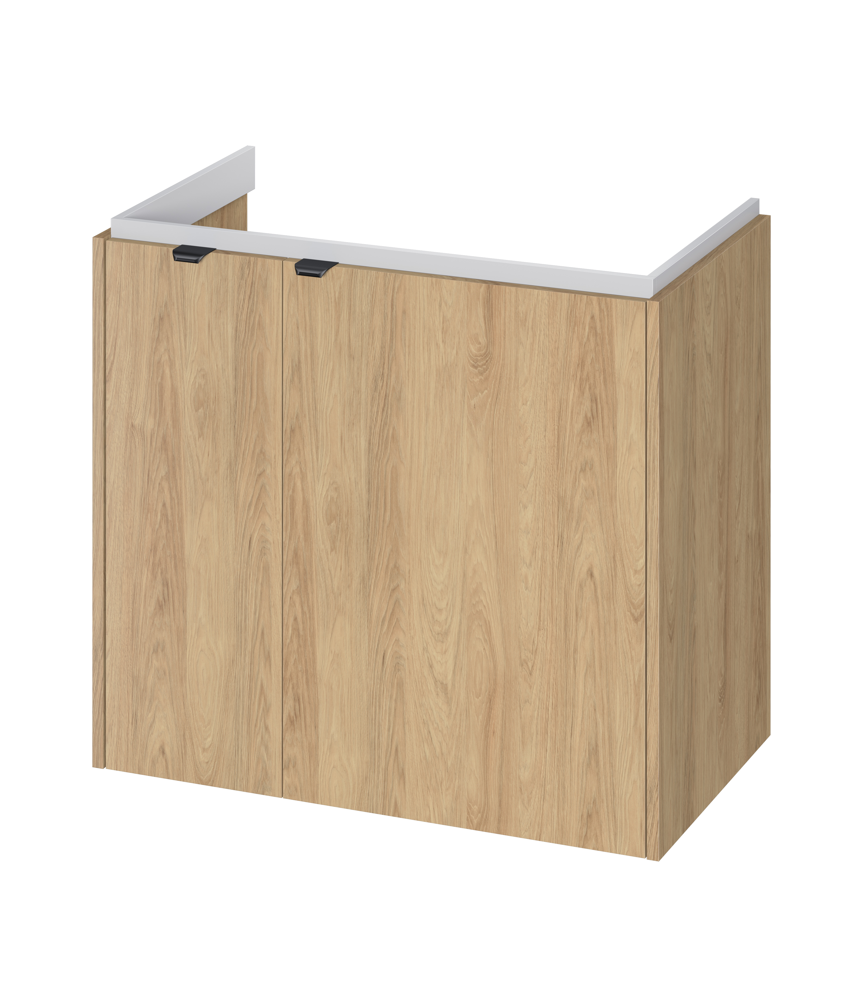 Cersanit Ovida armoire 79.4x45x70 cm sous-lavabo suspendu chêne S1058-011