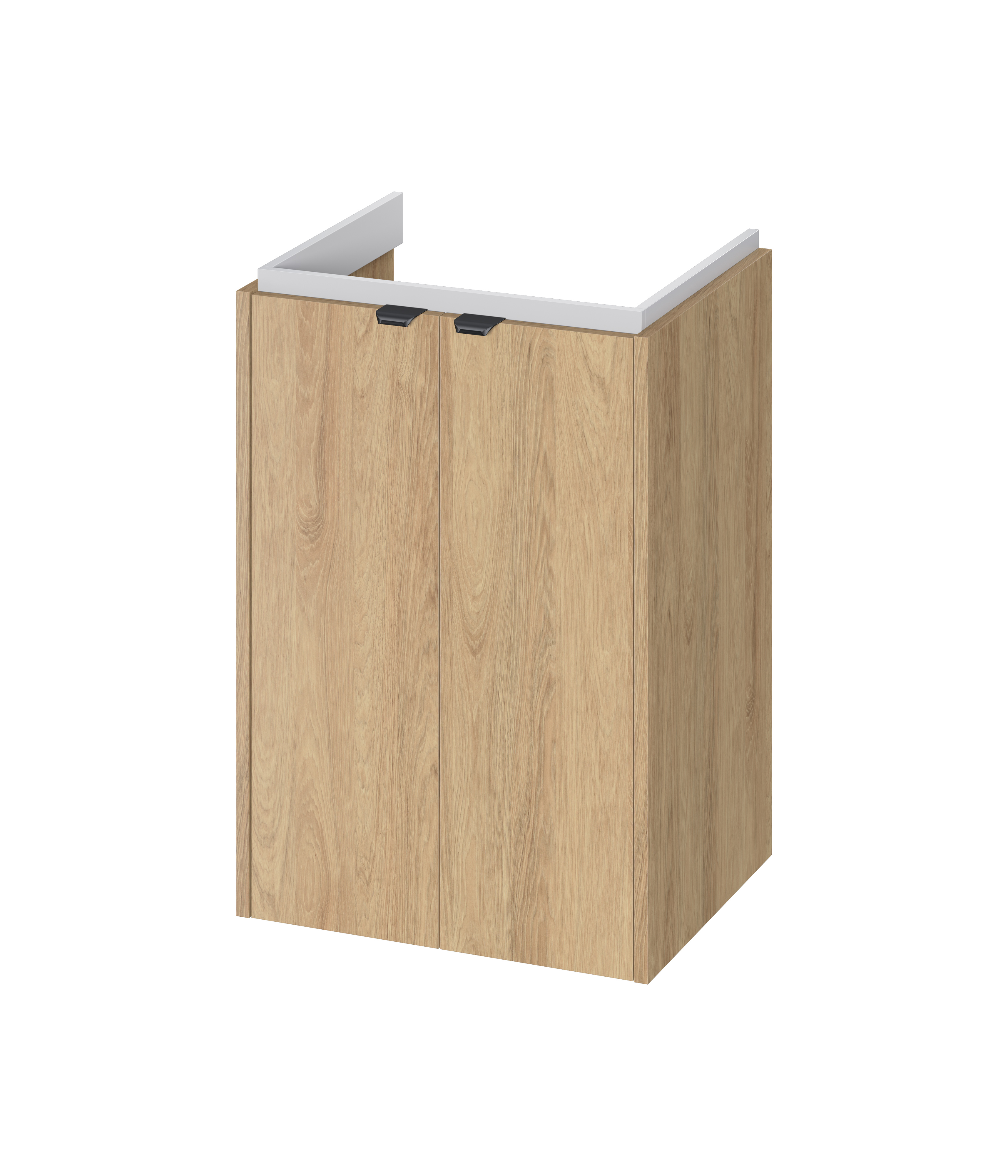 Cersanit Ovida armoire 49.4x40x70 cm sous-lavabo suspendu chêne S1058-009