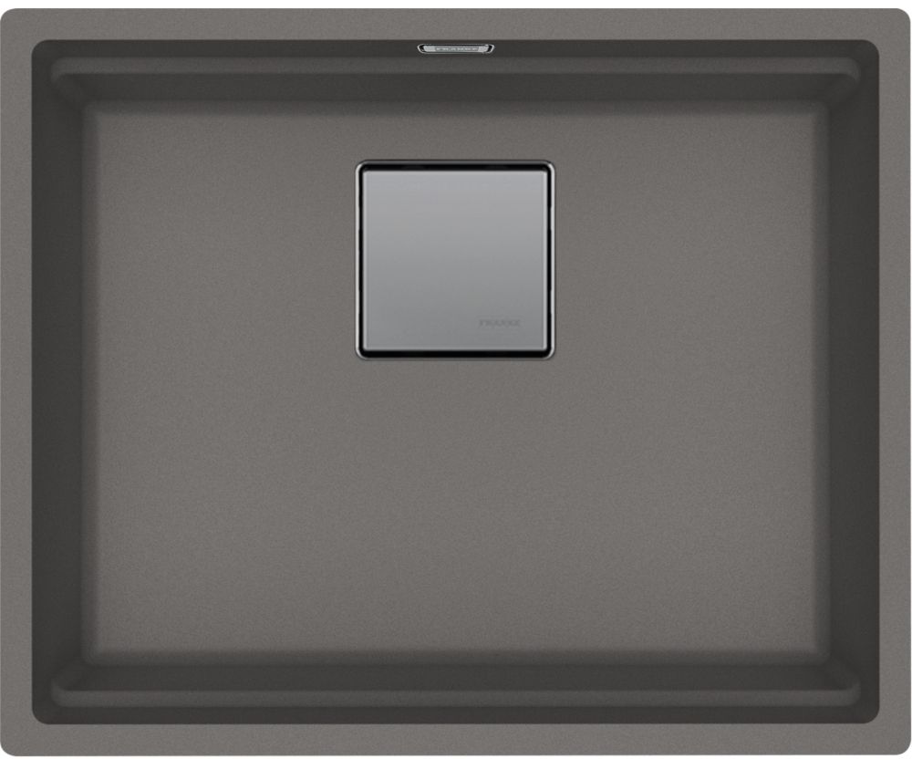 Franke Kanon évier en granit 56x46 cm gris/graphite/onyx 125.0749.658