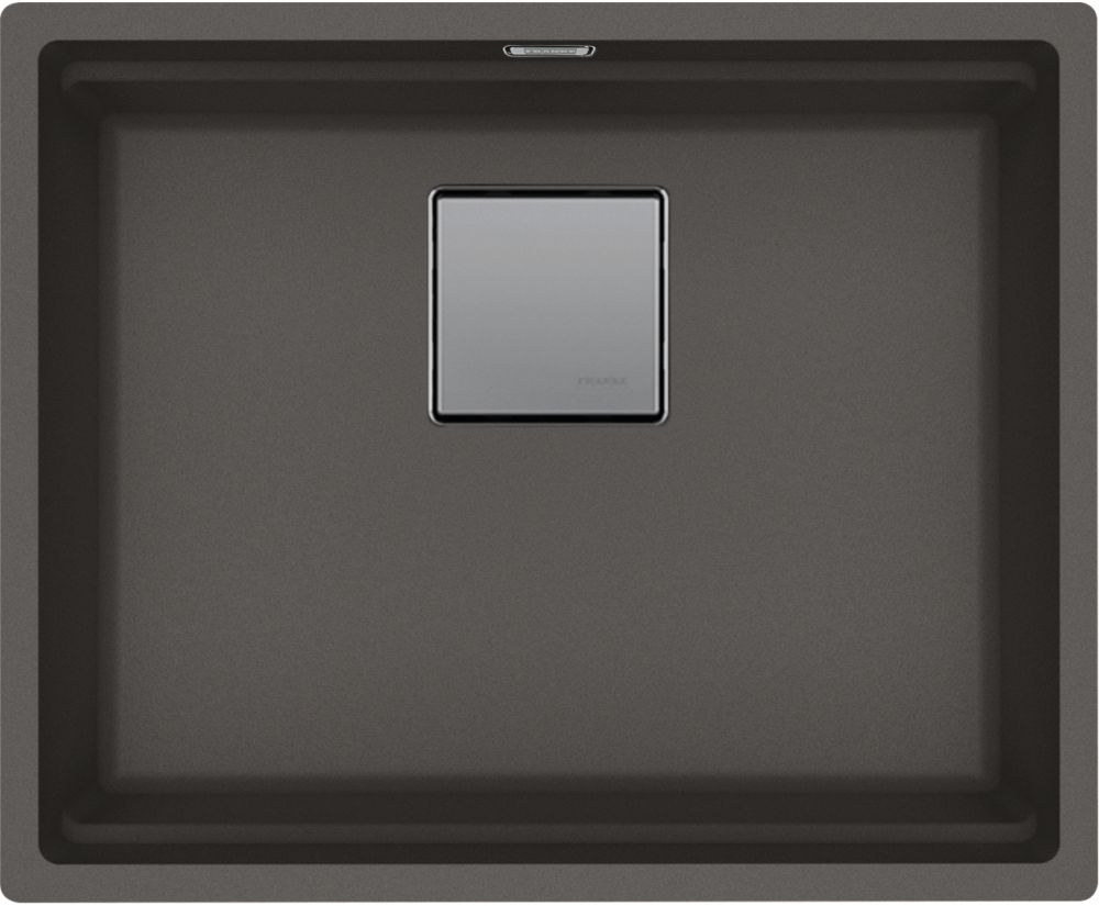 Franke Kanon évier en granit 56x46 cm gris/graphite/onyx 125.0749.659