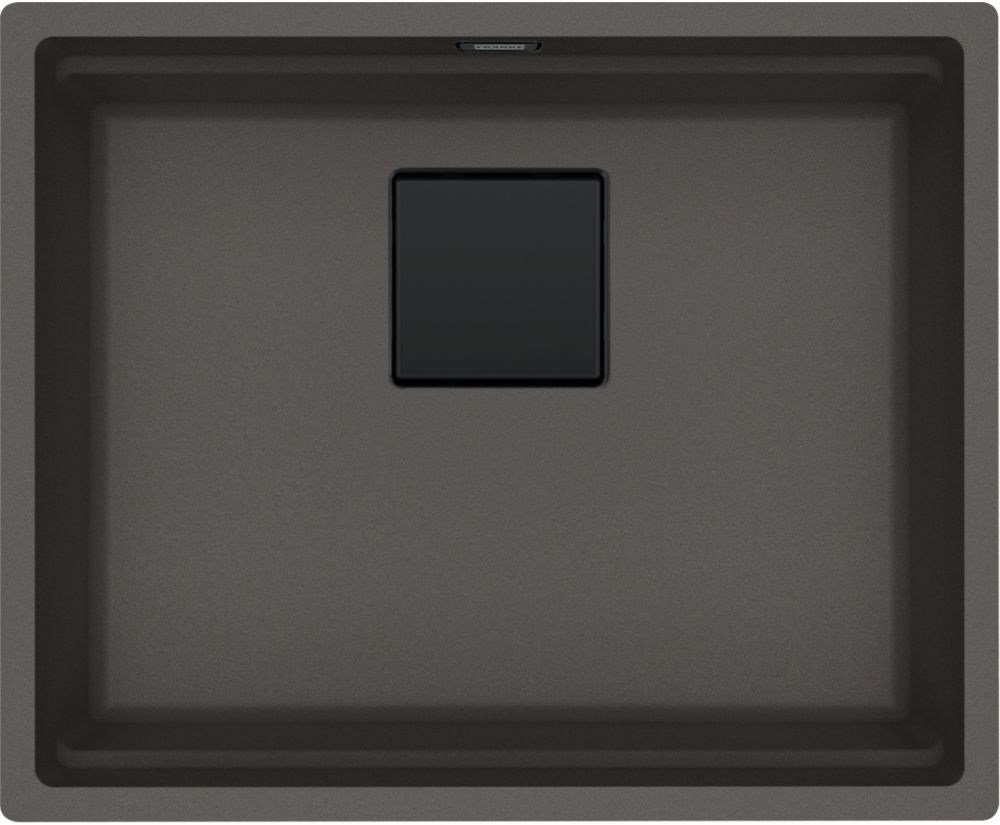 Franke Kanon évier en granit 56x46 cm gris/graphite/onyx 125.0749.663