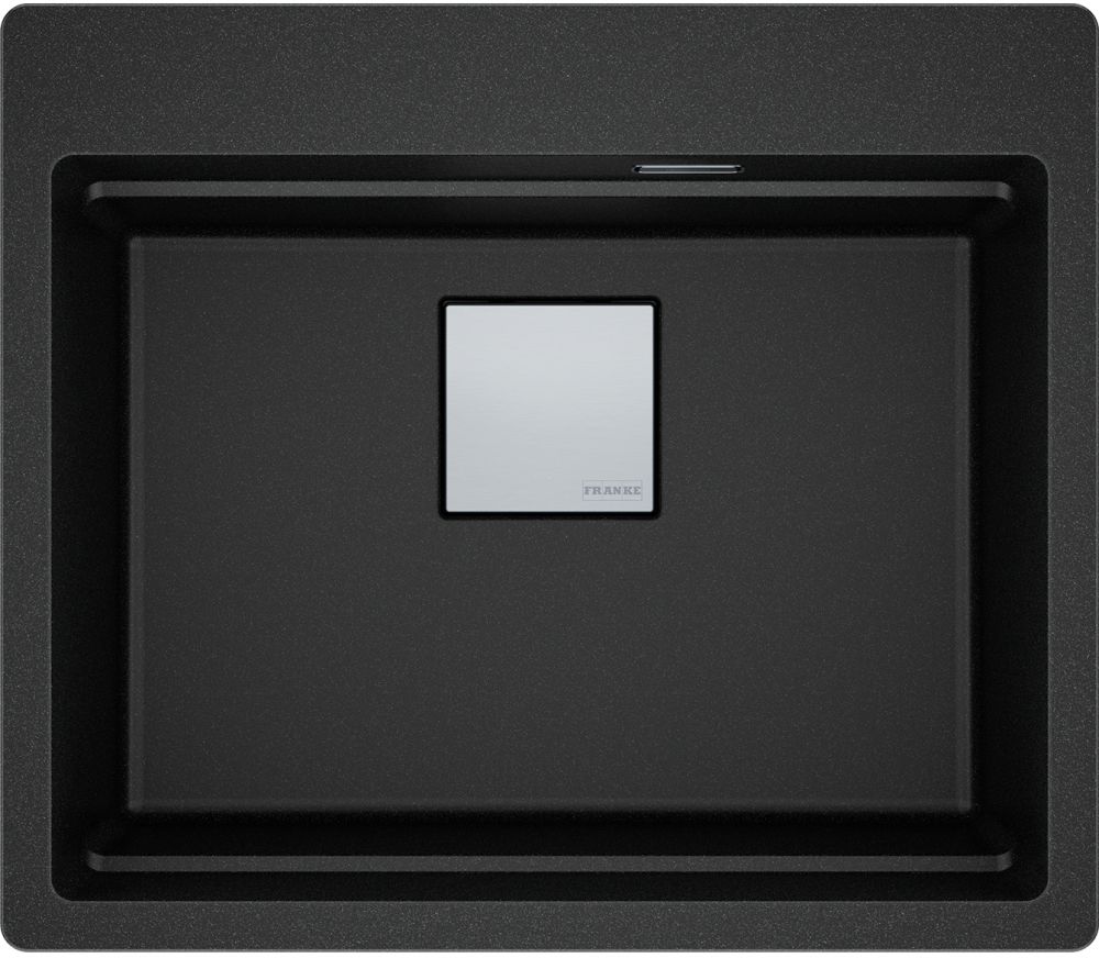 Franke Kanon évier en granit 59x51 cm gris/graphite/onyx 114.0749.560