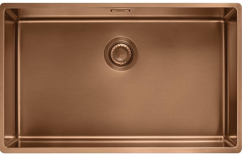 Franke Mythos BXM évier en acier inoxydable 72.5x45 cm cuivre 127.0627.592