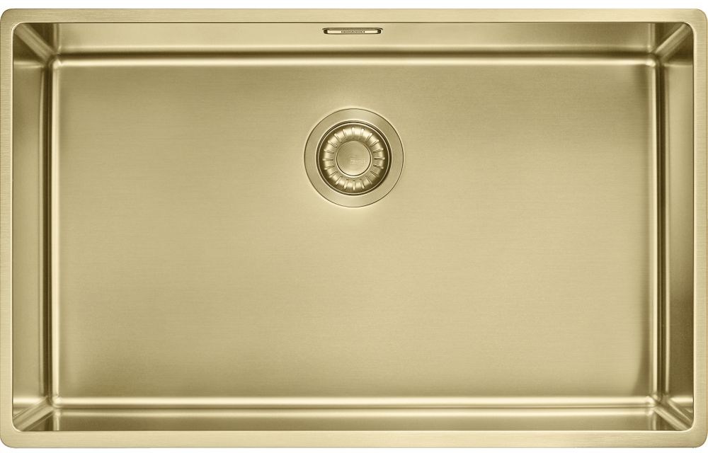 Franke Mythos BXM évier en acier inoxydable 72.5x45 cm doré 127.0627.591