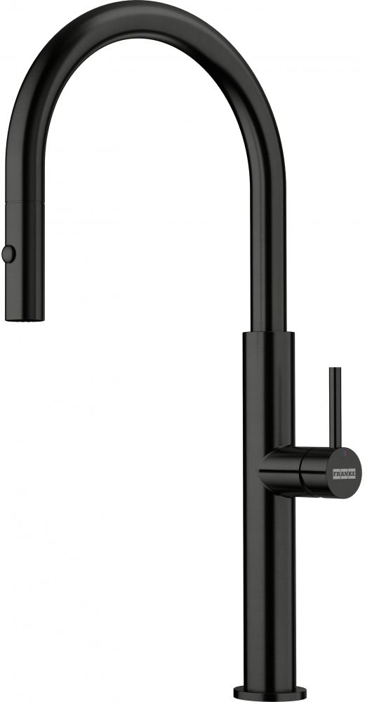 Franke Pescara mitigeur de cuisine sur pied noir 115.0741.695