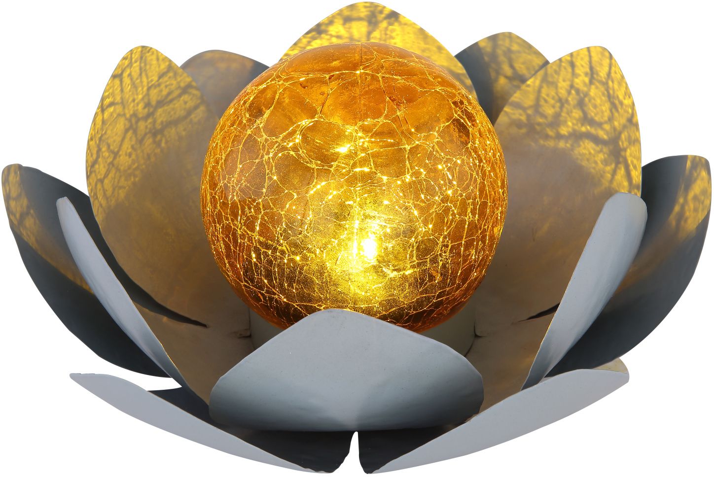 Globo Lighting Solar lampe solaire sur pied 1x0.06 W gris 33532