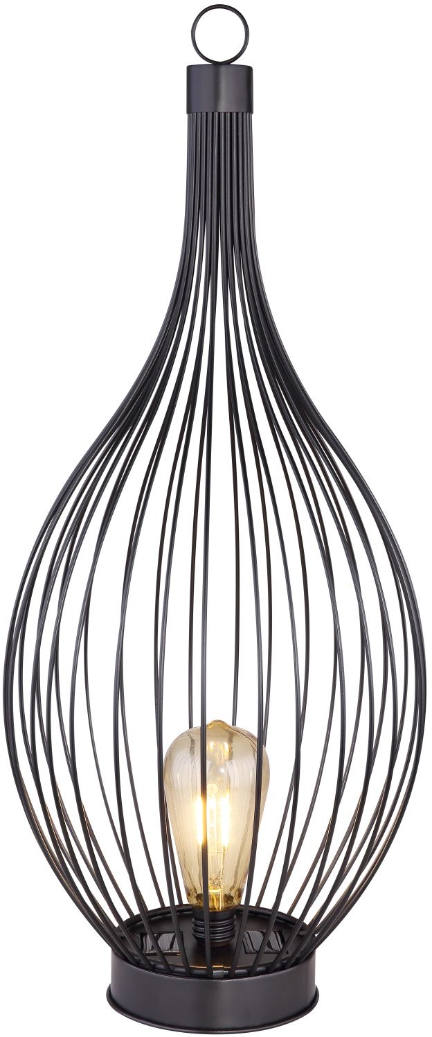 Globo Lighting Solar lampe solaire sur pied 1x0.06 W noir 33672