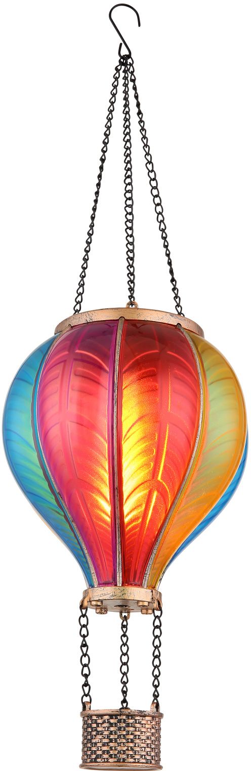 Globo Lighting Solar lampe solaire suspendue x0.5 W noir-multicolore 36136B