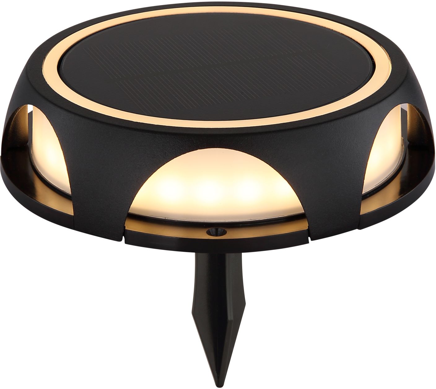 Globo Lighting Solar lampe solaire sur pied 1x1.2 W noir 36506