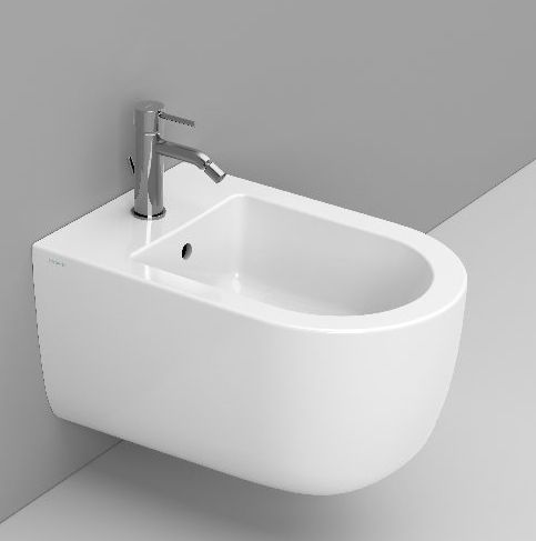 Ceramica Dolomite Mirto Round bidet suspendu blanc D472601