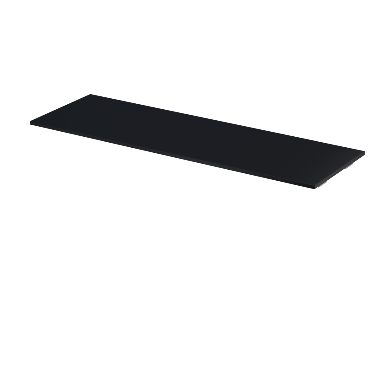 Oltens Lun plan de travail suspendu 140x45 cm noir 63028300