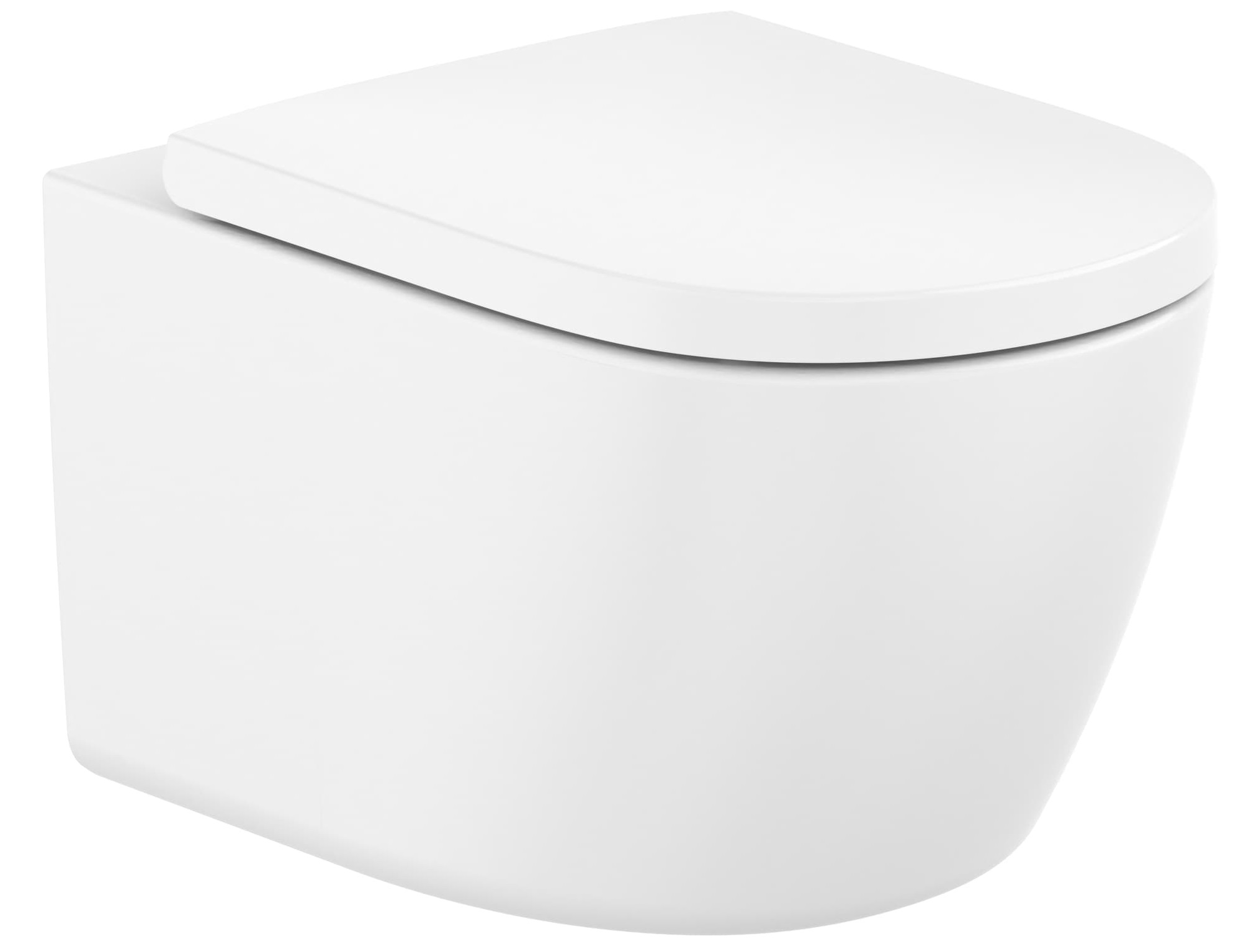 Roca Meridian cuvette de wc suspendue oui oui blanc brillant A346747000