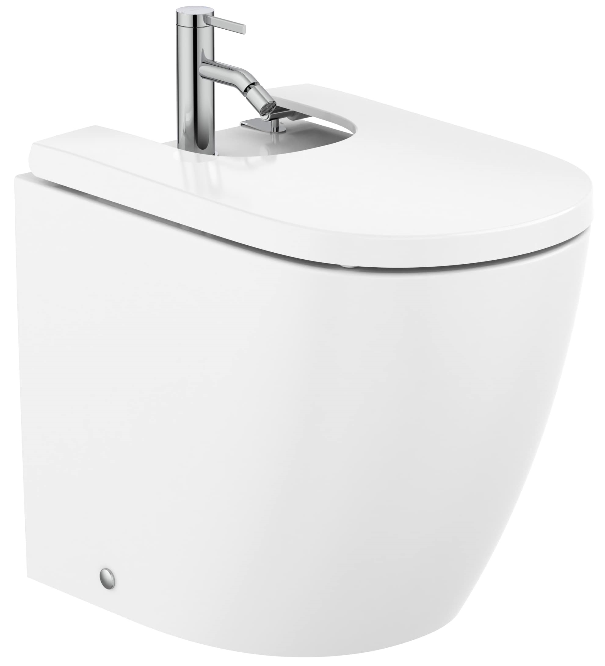 Roca Meridian bidet sur pied blanc A357747620