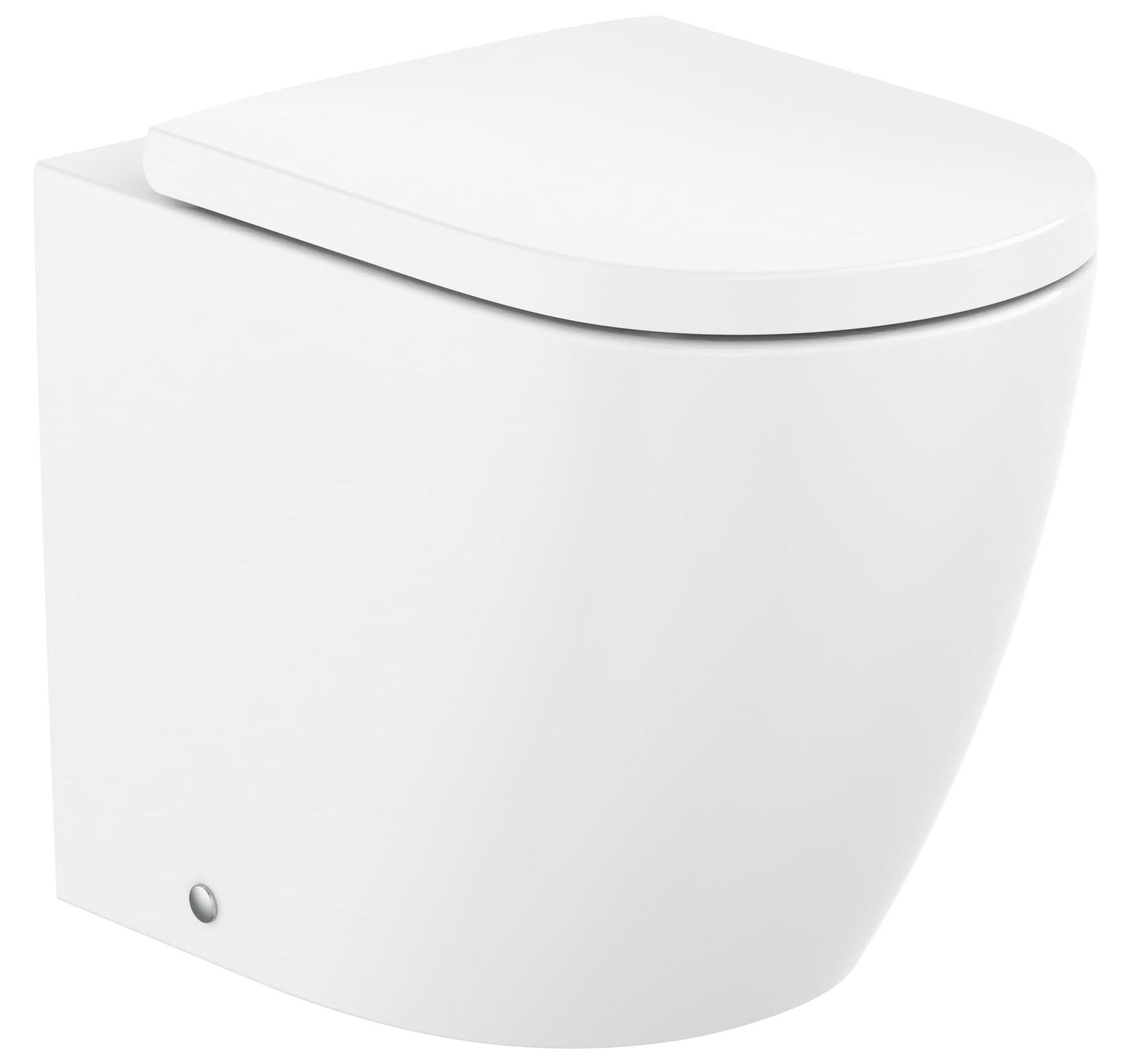 Roca Meridian cuvette de wc sur pied oui oui blanc mat A347747620