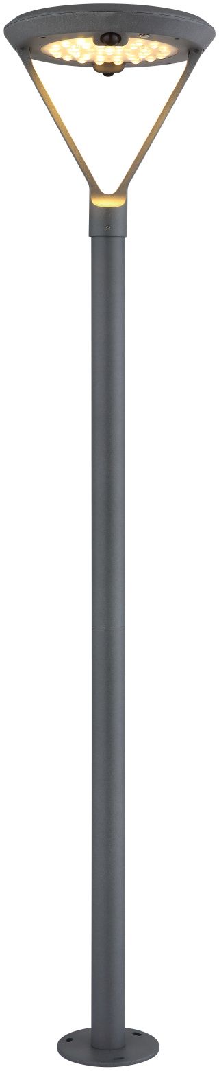 Globo Lighting Solar lampe solaire sur pied 1x18 W gris 36910