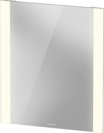 Duravit Light & Mirrors miroir 60x70 cm rectangulaire avec éclairage blanc LM7865000000000