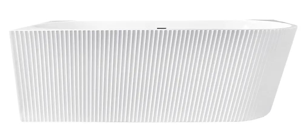 Rea Wenus baignoire d’angle 170x80 cm ovale blanc REA-W0129