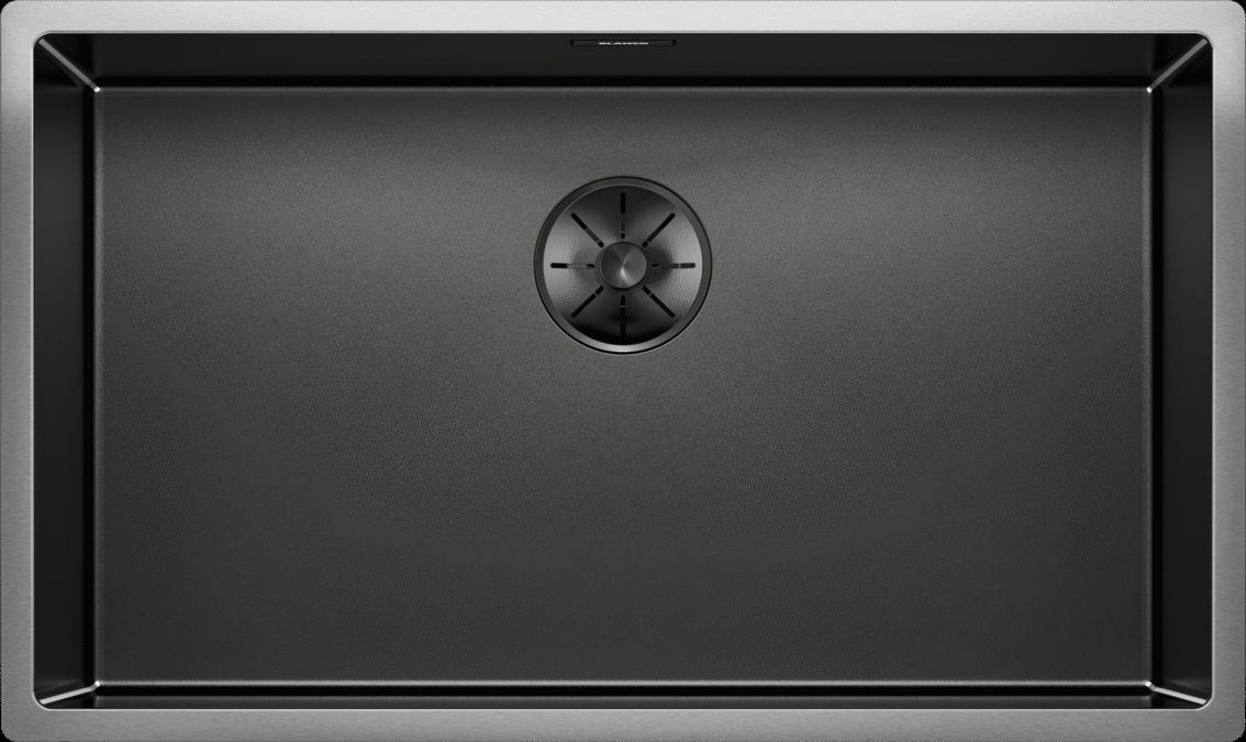Blanco Claron 700-U évier en acier inoxydable 74x44 cm noir 527835