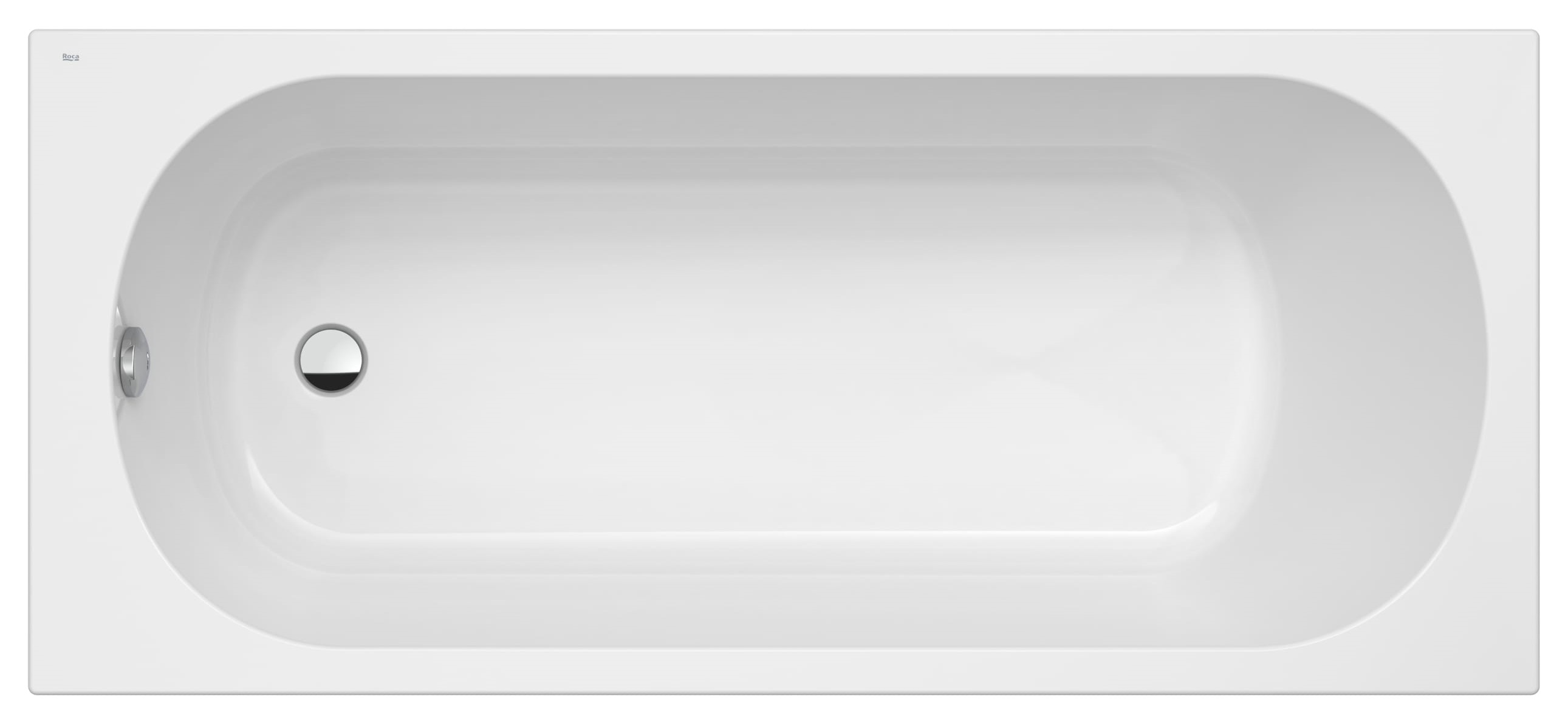 Roca Genova-N baignoire rectangulaire 170x70 cm blanc A248774000