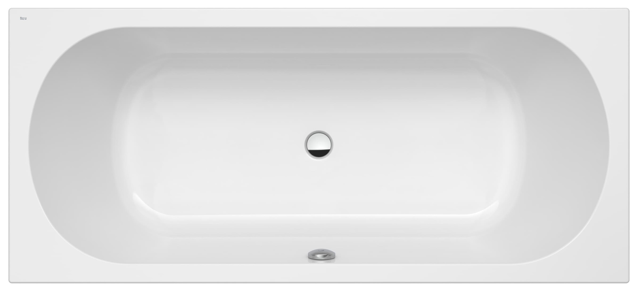Roca Genova-N baignoire rectangulaire 180x80 cm blanc A248778000