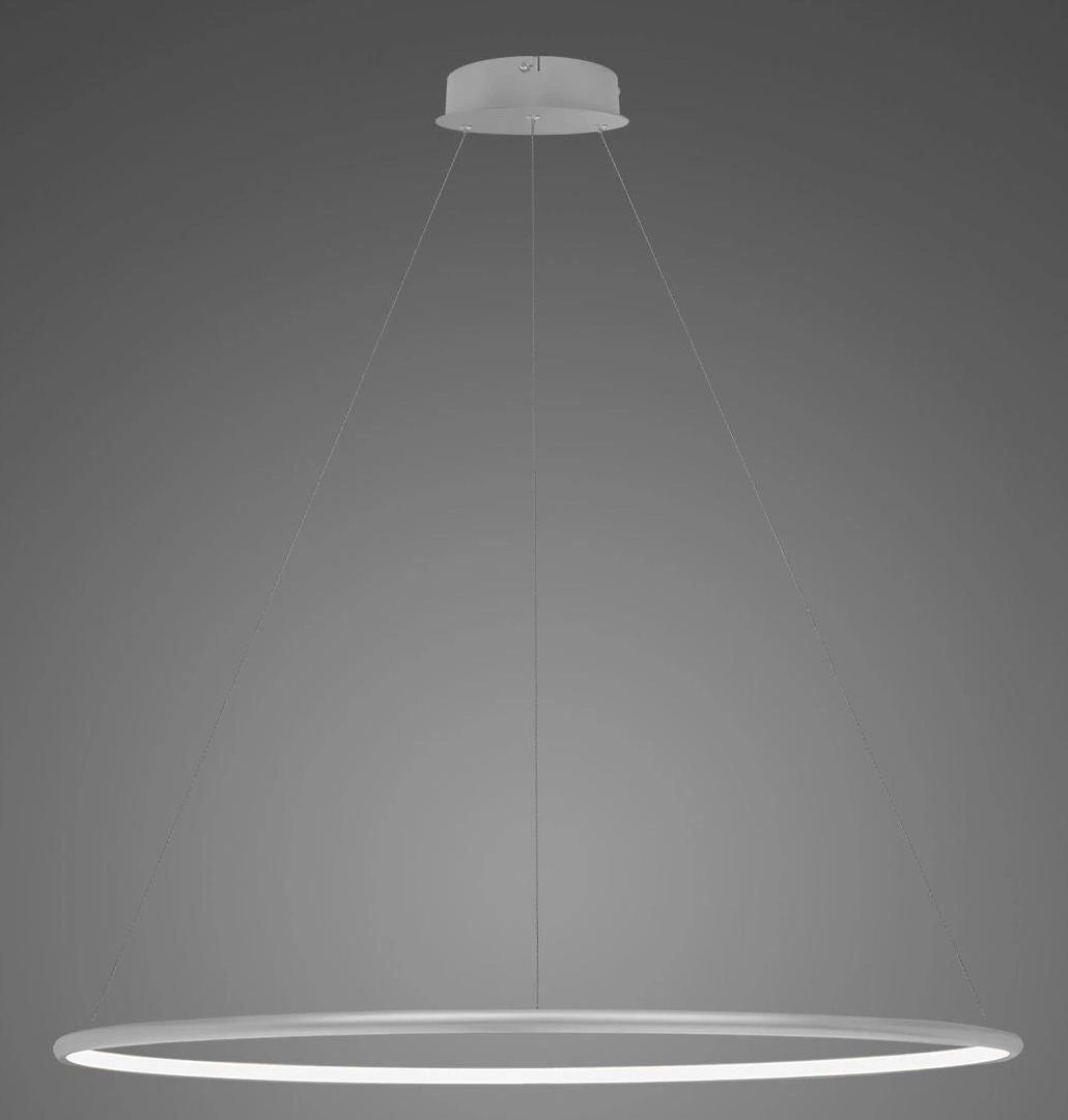 Altavola Design Led Shape lampe suspendue 1x38 W argenté LA073/P_100_in_3k_silver_dimm