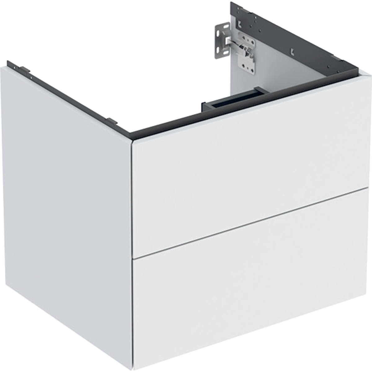 Geberit One armoire 59.2x47x50.4 cm sous-lavabo suspendu blanc 505.261.00.2