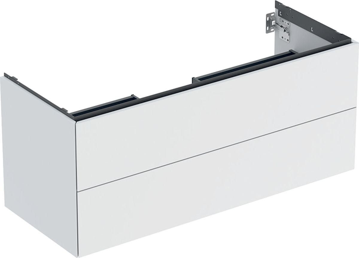 Geberit One armoire 118.4x47x50.4 cm sous-lavabo suspendu blanc 505.265.00.2