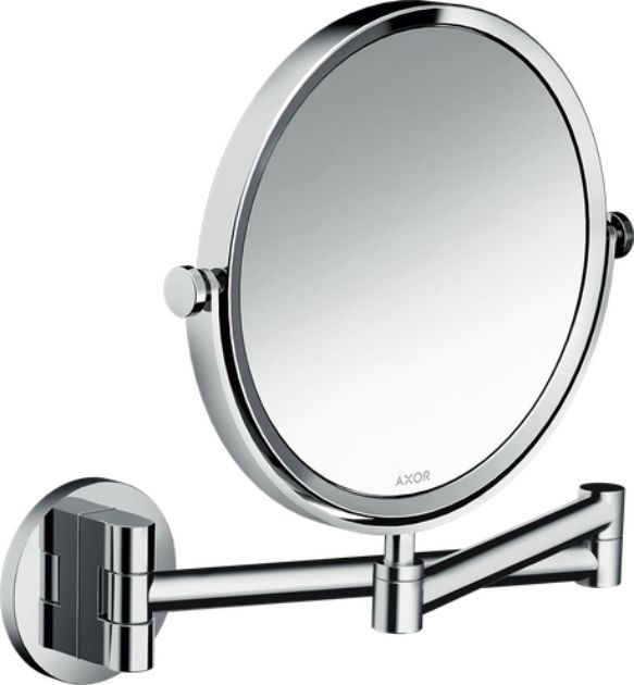 Axor Universal Circular miroir cosmétique 19.5x25.7 cm arrondi chrome 42849000