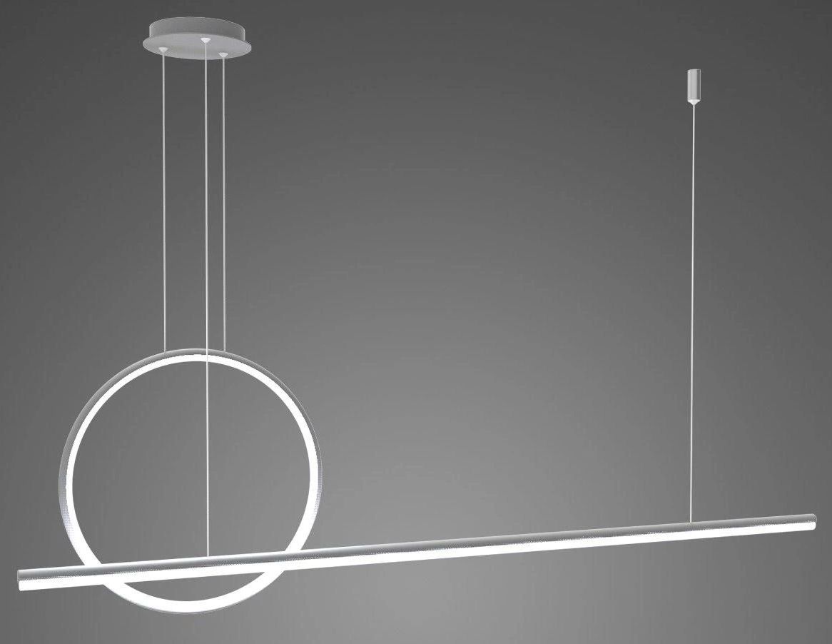 Altavola Design Led Shape lampe suspendue 1x23 W argenté LA087/PX143_40_4k_silver_dimm