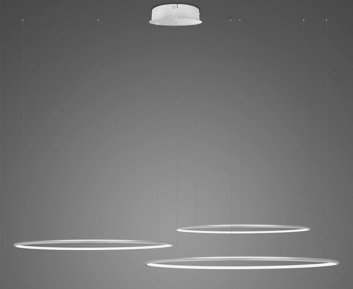 Altavola Design Led Shape lampe suspendue 1x68 W argenté LA075/CO3_80_in_4k_silver