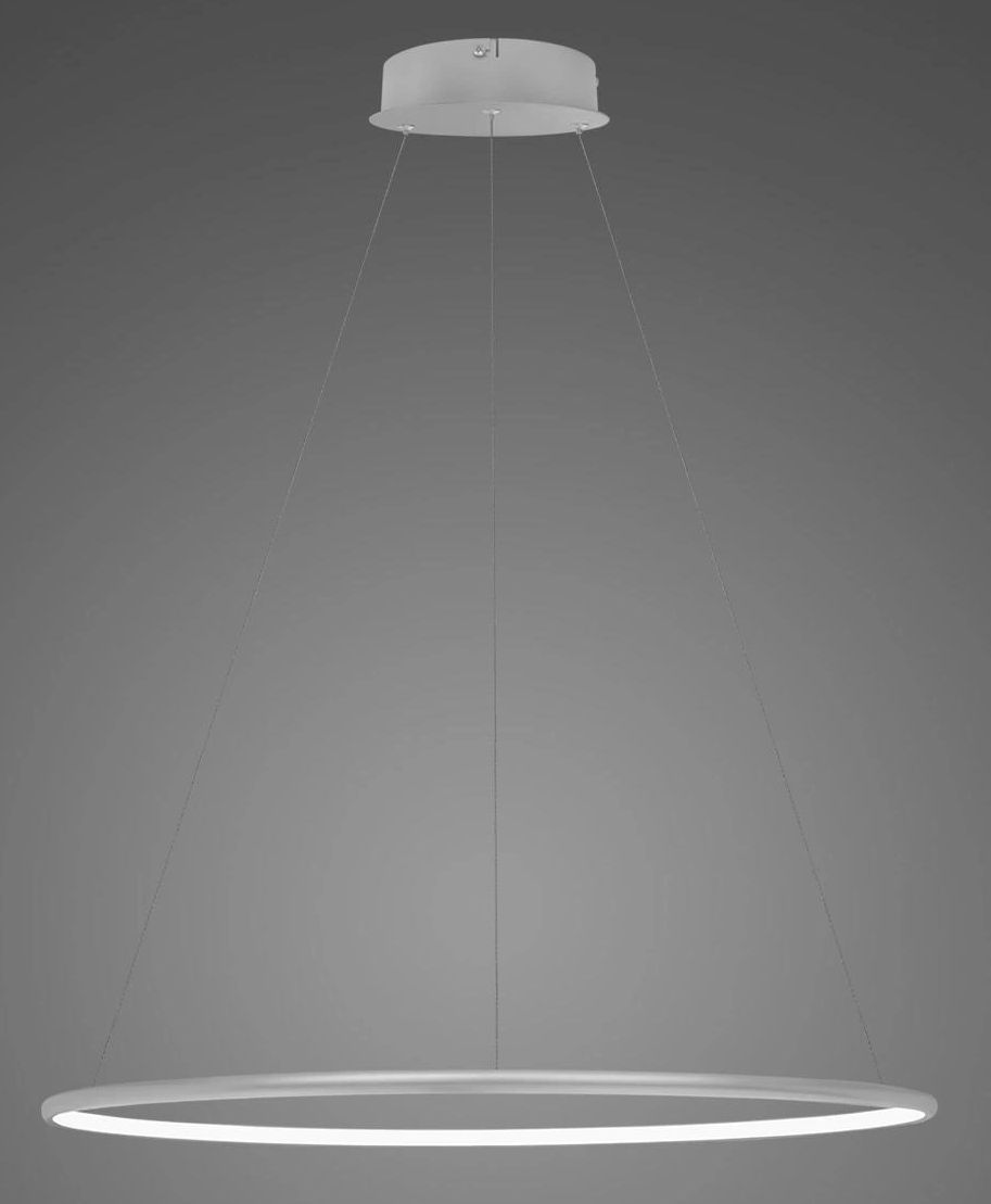 Altavola Design Led Shape lampe suspendue 1x23 W argenté LA073/P_60_in_4k_silver