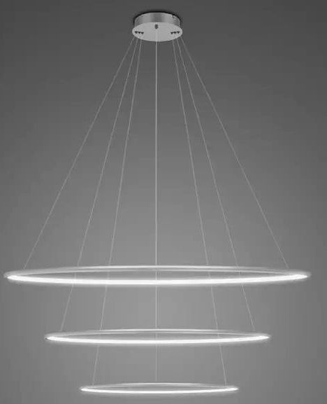 Altavola Design Led Shape lampe suspendue 1x68 W argenté LA075/P_80_in_4k_silver