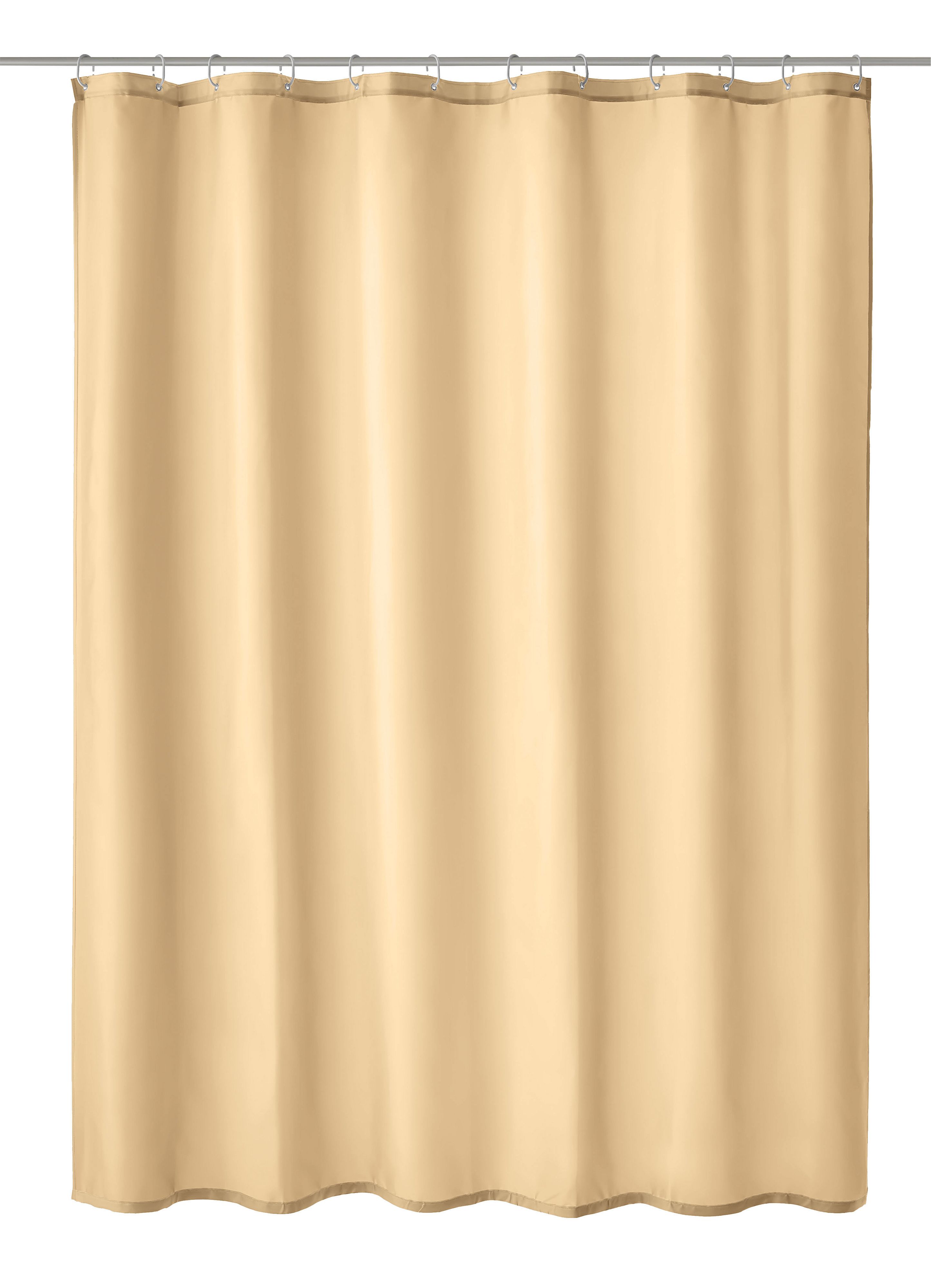 Kleine Wolke Kito rideau de douche 200x180 cm beige 4937202305