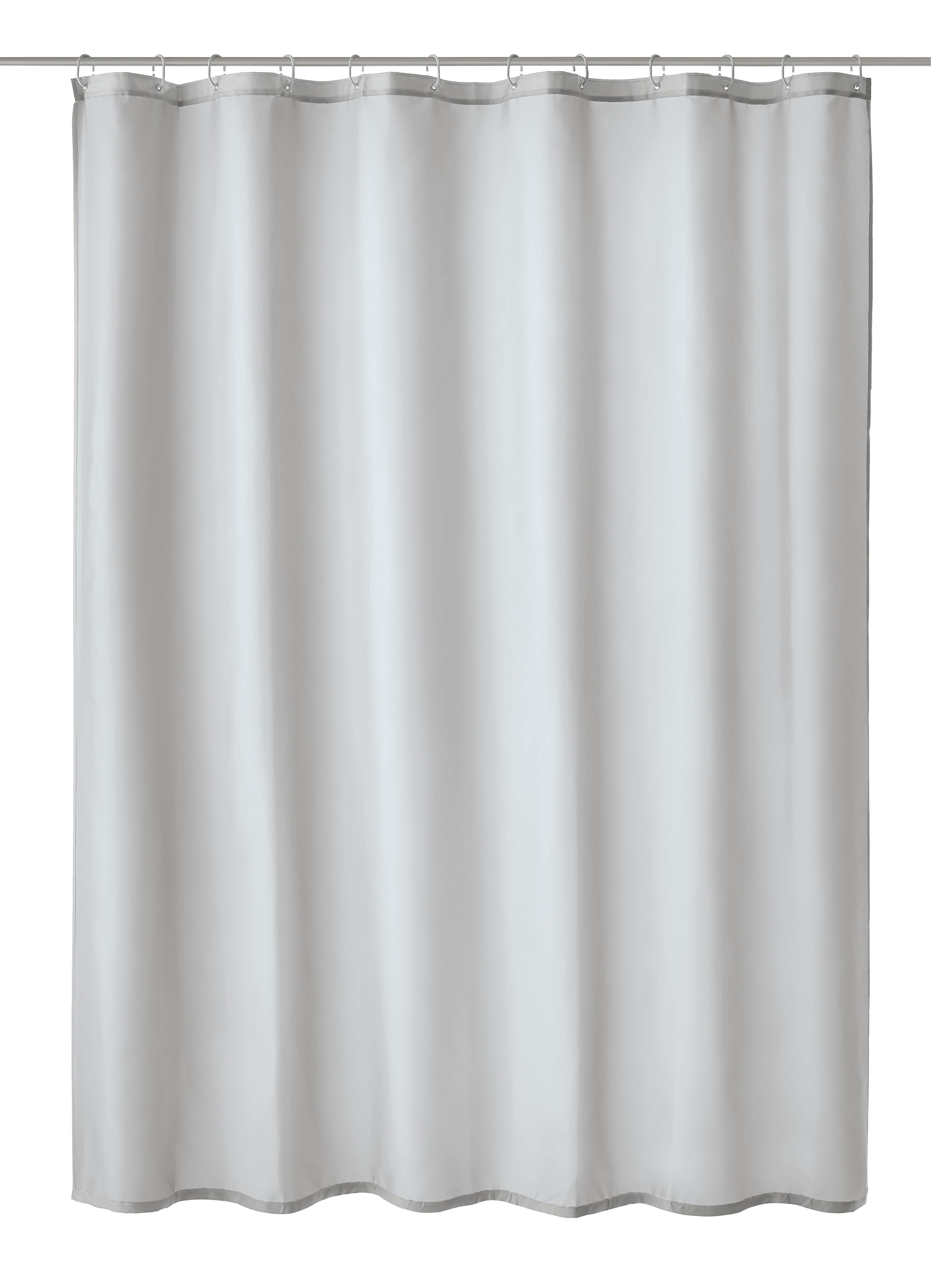 Kleine Wolke Kito rideau de douche 200x180 cm gris 4937913305