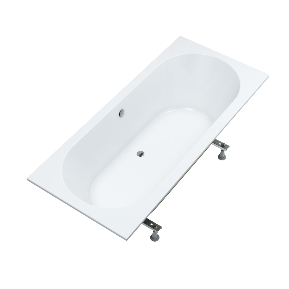Schedline Celestia baignoire rectangulaire 180x80 cm blanc 3WSP.C1P-18080/B/MG