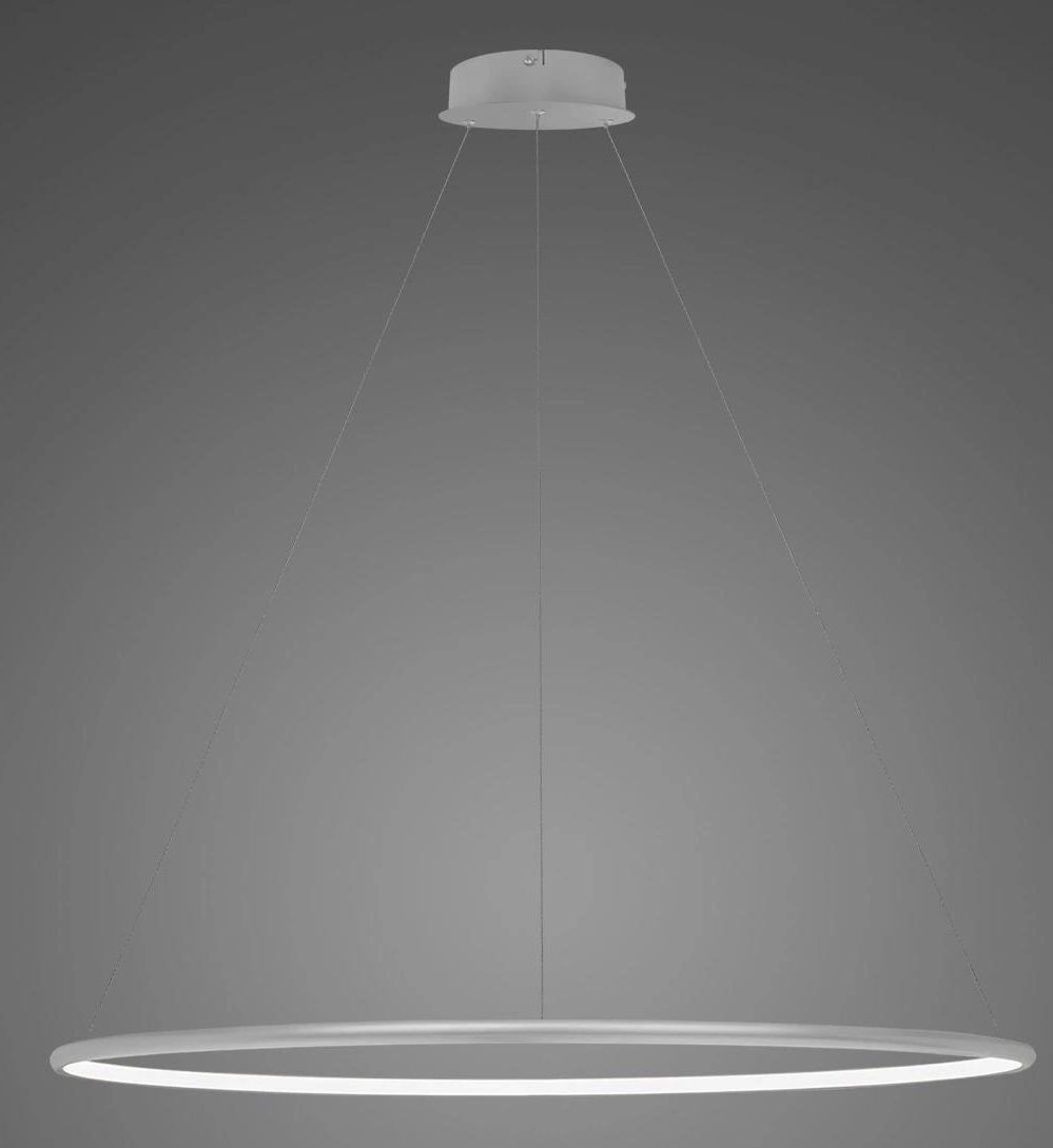Altavola Design Led Shape lampe suspendue 1x38 W argenté LA073/P_100_in_4k_silver_Dali